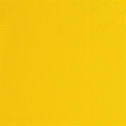 Cotton poplin dots - sunshine yellow