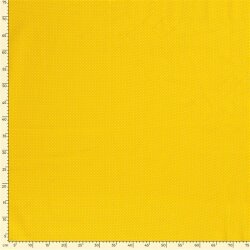 Cotton poplin dots - sunshine yellow