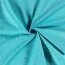 Cotton poplin star - light turquoise