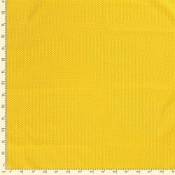 Cotton poplin star - sunshine yellow