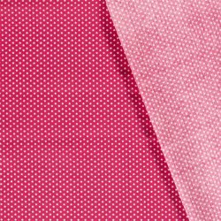 Cotton poplin star - pink