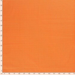 Baumwollpopeline Sternchen - orange