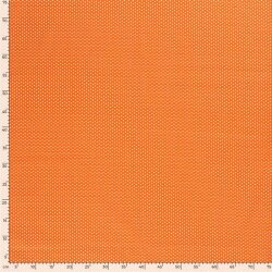 Cotton poplin star - orange