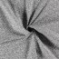 Bavlněný popelín s listy vinné révy - olovnatě šedý