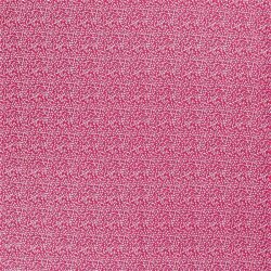 Katoenen popeline bladranken - roze