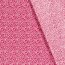 Katoenen popeline bladranken - roze