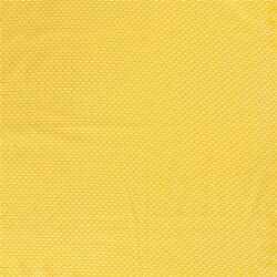 Popeline di cotone con motivo a ventaglio - giallo sole