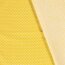 Vějířový vzor z bavlněného popelínu - slunečně žlutý