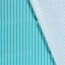Cotton poplin stripes - light turquoise