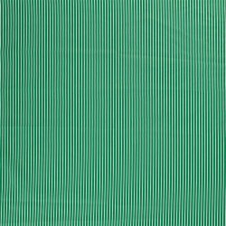 Cotton poplin stripes - grass green