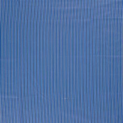 Cotton poplin stripes - cobalt blue