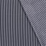 Cotton poplin stripes - dark blue