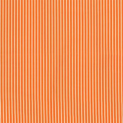 Bavlněné popelínové pruhy - oranžové