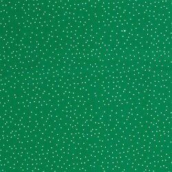 Cotton poplin speckle - grass green