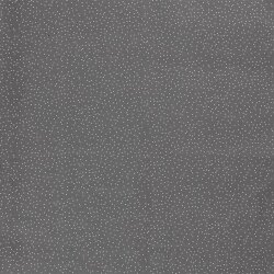 Popeline di cotone maculato - grigio piombo