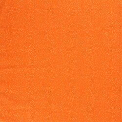 Popeline di cotone maculato - arancione