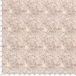 Cotton jersey flower magic - cream