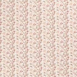 Katoenen tricot verborgen flamingo - crème