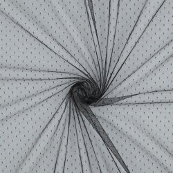 FINE TULE DOT - NOIR