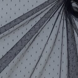 FINE TULE DOT - MARINE