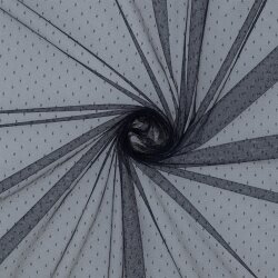 FINE TULE DOT - MARINE