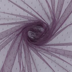 FINE TULE DOT - LILAC