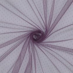 FINE TULE DOT - LILAC