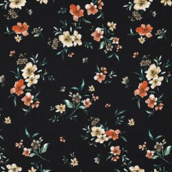 SWEAT DIGITAL Flowers - BLACK