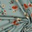 SWEAT DIGITAL Flowers - DARK MINT