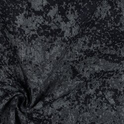 JEANS JACQUARD ABSTRACT - INDIGO