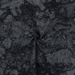 JEANS JACQUARD ABSTRACT - INDIGO