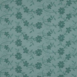 ALGODÓN VOILE bordado - VERDE VIEJO