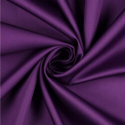 Satin de coton - violet foncé