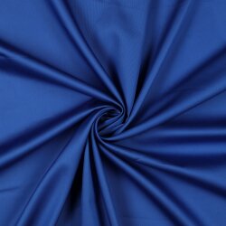 Satin de coton - bleu cobalt foncé