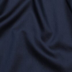 Baumwollsatin - dunkelblau