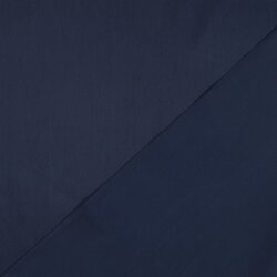 Baumwollsatin - dunkelblau