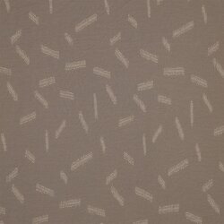 KREP DOBBY STRIPE - PÍSEK