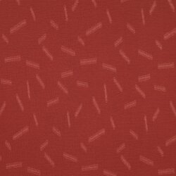 KREP DOBBY STRIPE - ROUGE