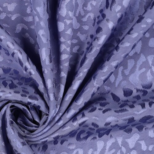 VISCOSE JACQUARD ANIMAL - LAVENDER