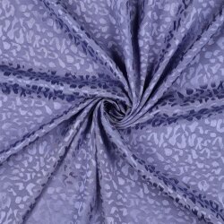 VISCOSE JACQUARD ANIMAL - LAVENDER
