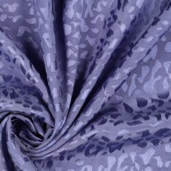 Viskose Jacquard Tiere  - lavendel
