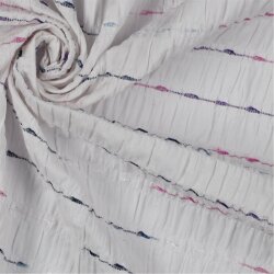 BANDE DE COTON DOBBY - BLANC