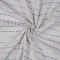 BANDE DE COTON DOBBY - BLANC