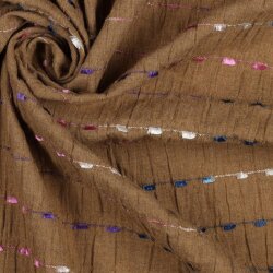 COTTON DOBBY STRIPE - CHAMEAU
