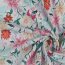 COTONE Fiori ricamati DIGITAL - BIANCO