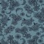 Sudadera Paisley para todo el año - azul humo moteado