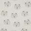 Year-round sweat bear heads - cream mottled