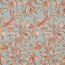 Viscose linen pre-washed leaves - dusky green