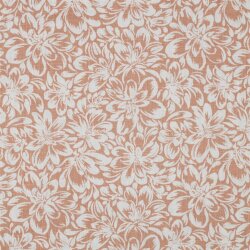 Linen pre-washed flowers - LIGHT APRICOT