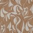 Linen pre-washed abstract - CAPPUCCINO